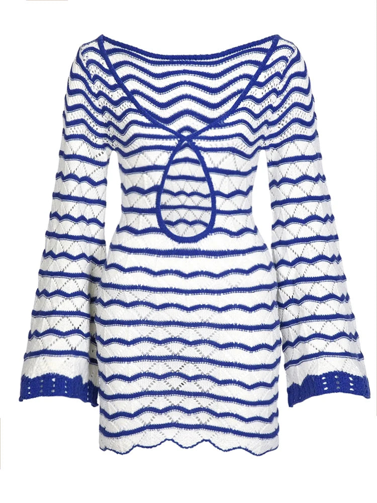 Robe de Plage Crochet – Riviera Chic