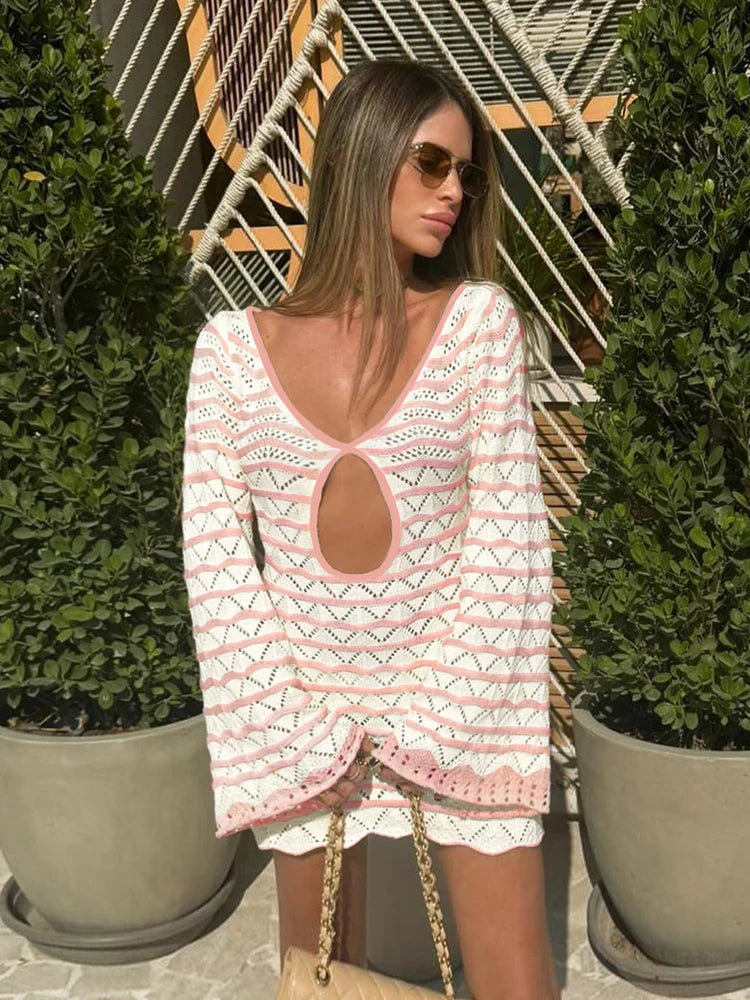Robe de Plage Crochet – Riviera Chic